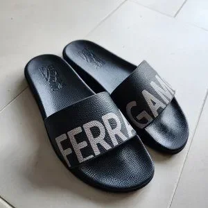 Salvatore Ferragamo Men\'s Amos Slide Sandals - Size 9.5-10 Salvatore Ferragamo | Shoes | Salvatore Ferragamo Mens Amos  main image 4